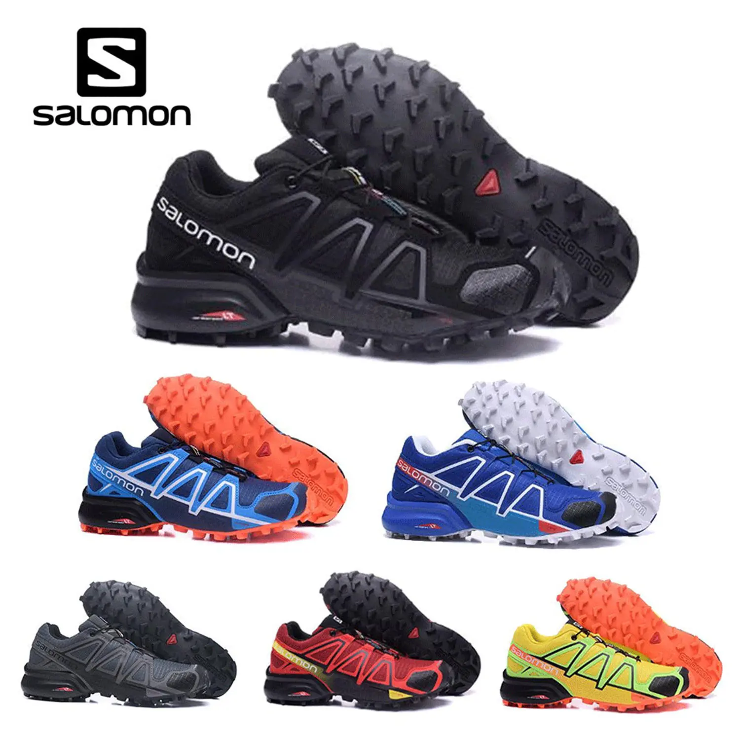 

Salomon Speed Cross 4 CS cross-country men running shoes Brand Sneakers Male Athletic Sport Shoes SPEEDCROS Fencing Shoes