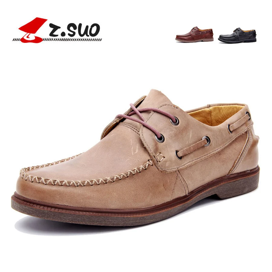 2016 Man Fashion shoes Leather Men shoes boots Causal Martin Boots Men Spring Autumn Lace-Up Flat With Male Zapatos Hombre SG112