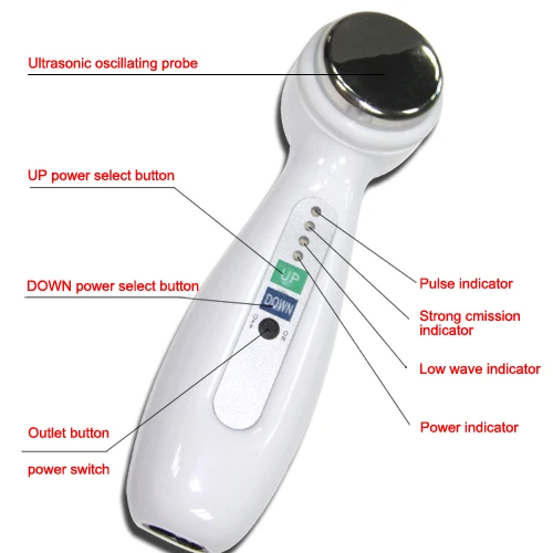

1MHz Ultrasound Skin Care Body Beauty Machine Facial Cleaner Ultrasound Rejuvenation Wrinkle Acne Pigmentation Removal