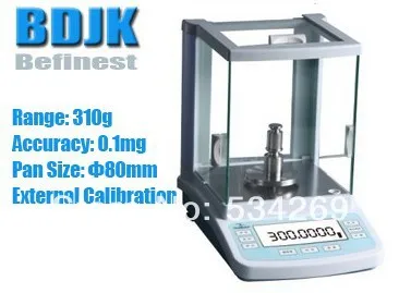 

300g High Precision Balance with 0.0001g Scale Measuring External Calibrations Weight Digital Balance