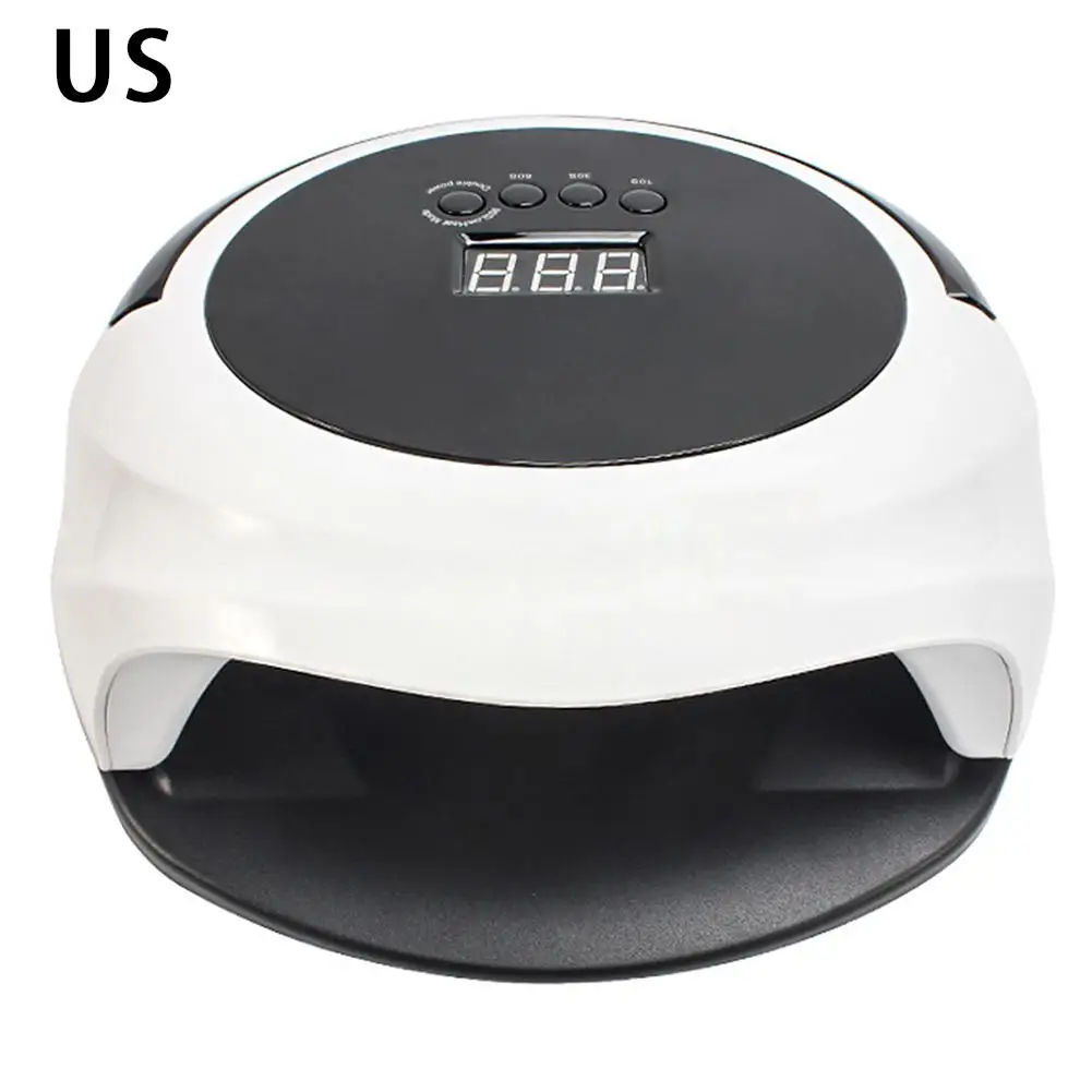

75W Memory Timer Nail Dryer Led UV Lamp Curing For All Gel Polish LCD Display Nail Art Manicure Machine Tool Professional Salon