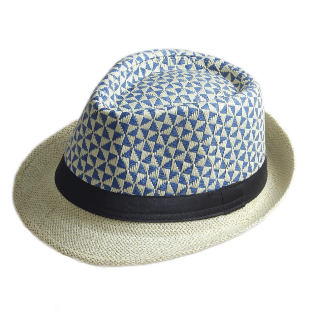Мужская и женская летняя соломенная шляпа от солнца Boho пляжная Панама фетровая шляпа Панама шляпа ручной работы Гангстерская шляпа с хорошей упаковкой 20