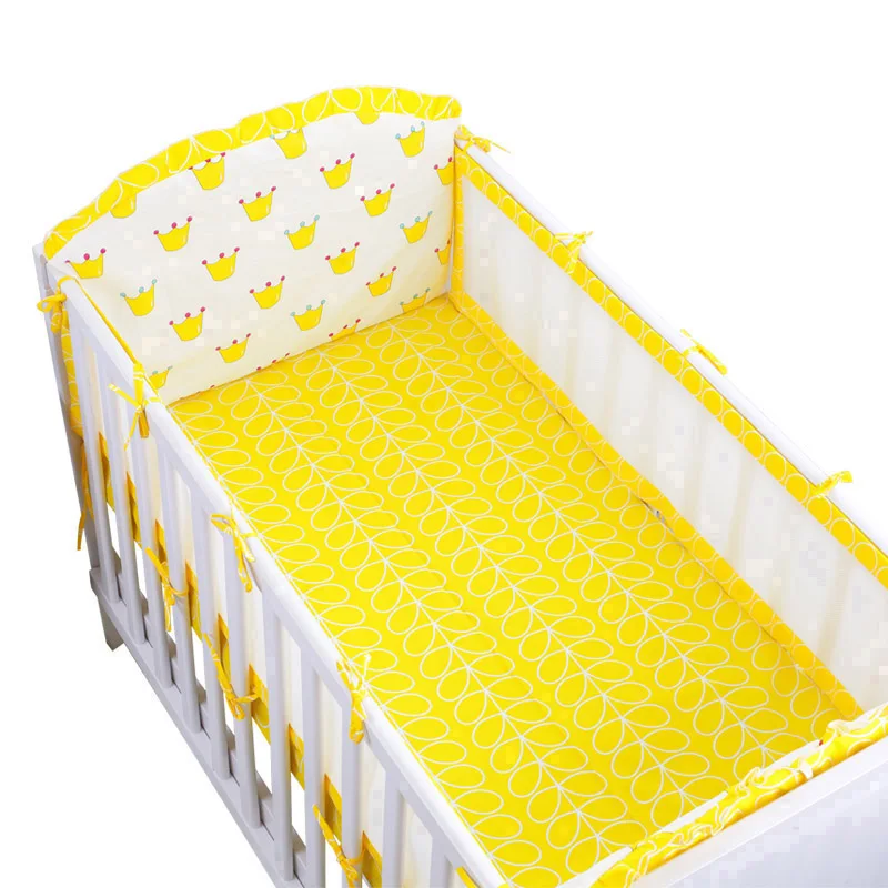 5 шт. Дышащие Детские бамперы для кроватки, Летние Детские бамперы для постельных принадлежностей, детские постельные принадлежности для кроватки, постельные принадлежности - Цвет: A