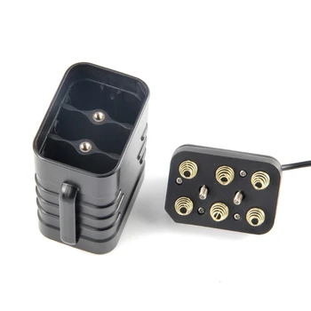 

DC 8.4V USB 5V 6x 18650 Battery Storage Case Box For Bike LED Light Cell Phone