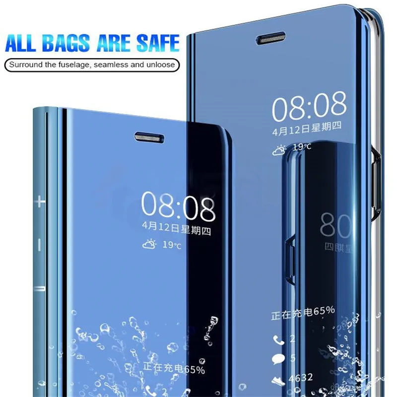 Прозрачный умный зеркальный флип-чехол для Xiaomi Redmi Note 7 чехол xiomi xaomi 7A Note7 Redmi7 Redmi7A