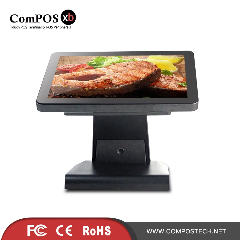 A 15 inch WIFI and MSR POS machine multi function smart payment systems touch cashier POS1619