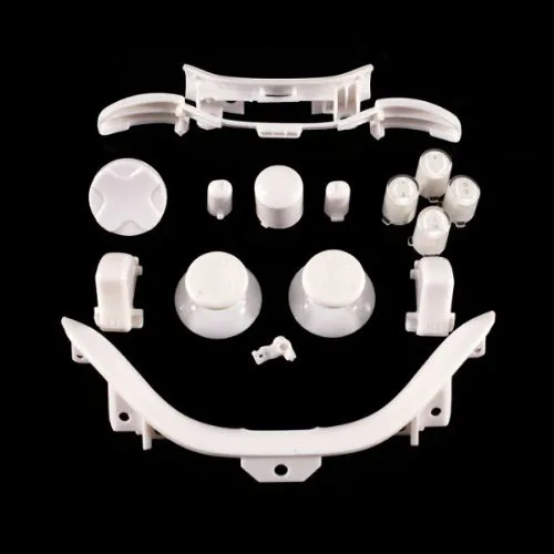 Набор прозрачных деталей для контроллера Xbox 360 (Thumbsticks D pad триггеры кнопок бамперы