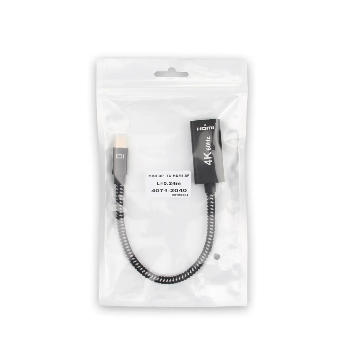 Кабель мини кабель адаптера DP к HDMI 4 k 60 Гц алюминиевый корпус сети мини DP к HD tv