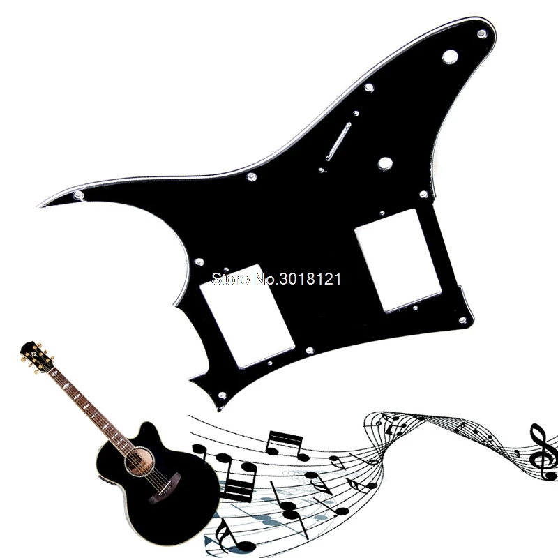 1PC 3Ply Guitar Pickguard Scratch Plate For Ibanez GRX20Z Parts Black Guitar Partsin Guitar