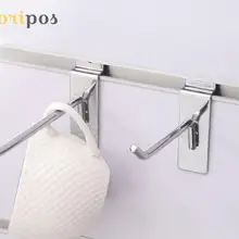Shelf Mount Bracket Shelf Hook Mount Metal Wall Mounted Organizer Storage Hooks Retailing Merchandise Display Slot Plate Hanger