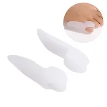 2 шт гелевые защитные разделители для пальцев ног выпрямители корректоры для маленьких ног массажер для ног