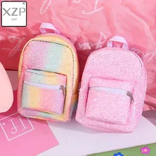 XZP мини кошелек на запястье для монет, рюкзак для женщин, блестящий маленький рюкзак с блестками, кошелек, дизайнерский рюкзак для девочек, милый Рюкзак Kawaii
