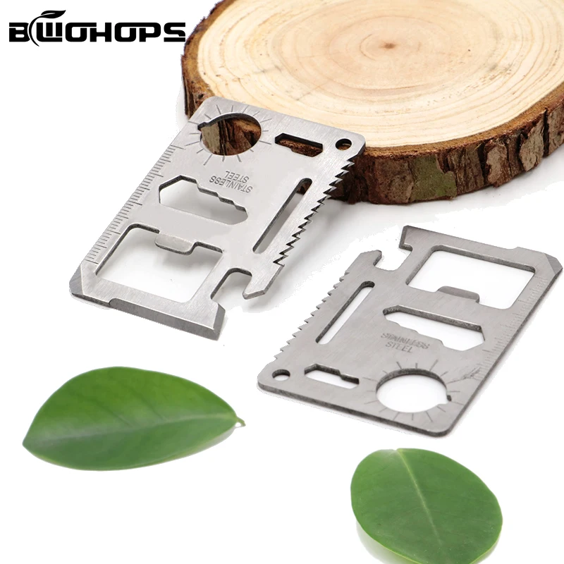 

Stainless Steel Multifunction Army Knife Outdoor Camping Portable Wallet Pocket Precision Marking Survival Tactical Hand Tool