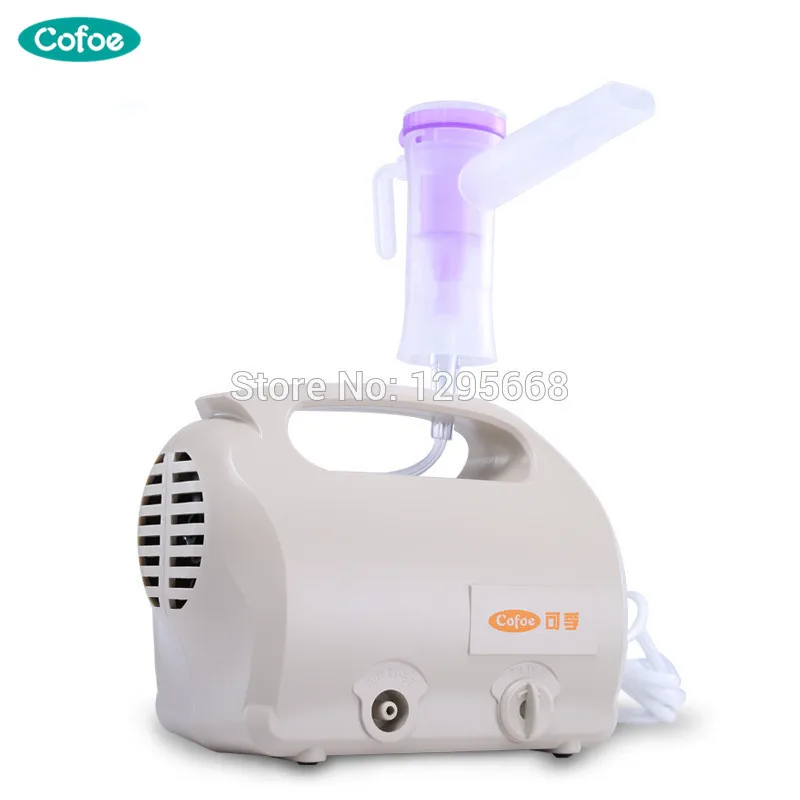 

Cofoe Family Compressed Nebulizer Adult Children Asthma Inhaler Nebulizator Medical Handheld Automizer Steaming Device