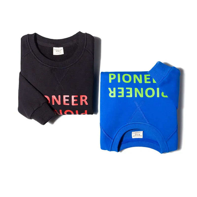 Pioneer Camp/Новинка осенне зимние От 4 до 14 лет для мальчиков флисовый свитер верхняя