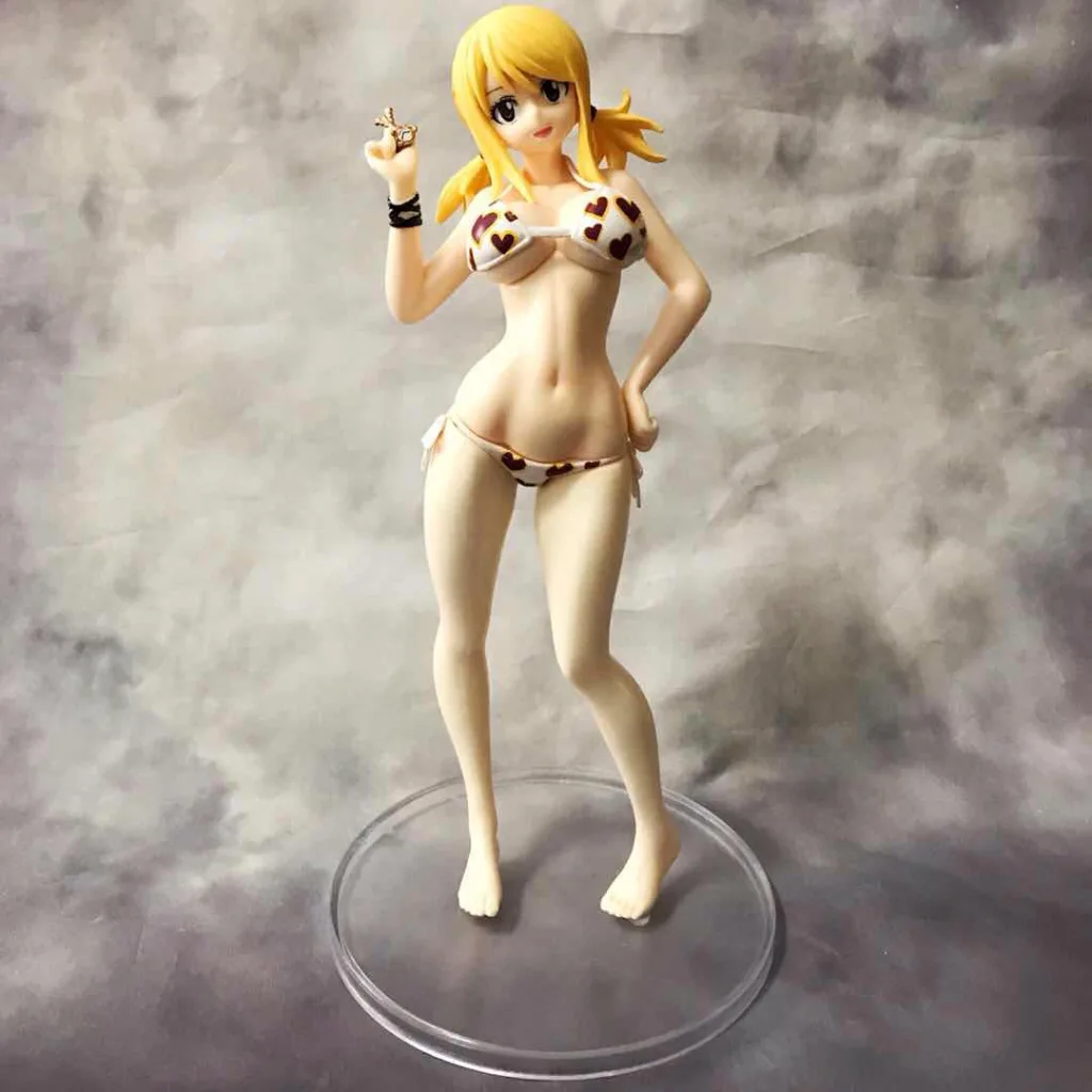 Феи Хвост стоя осанка аниме модель Lucy Heartfilia купальник украшение Рождественский
