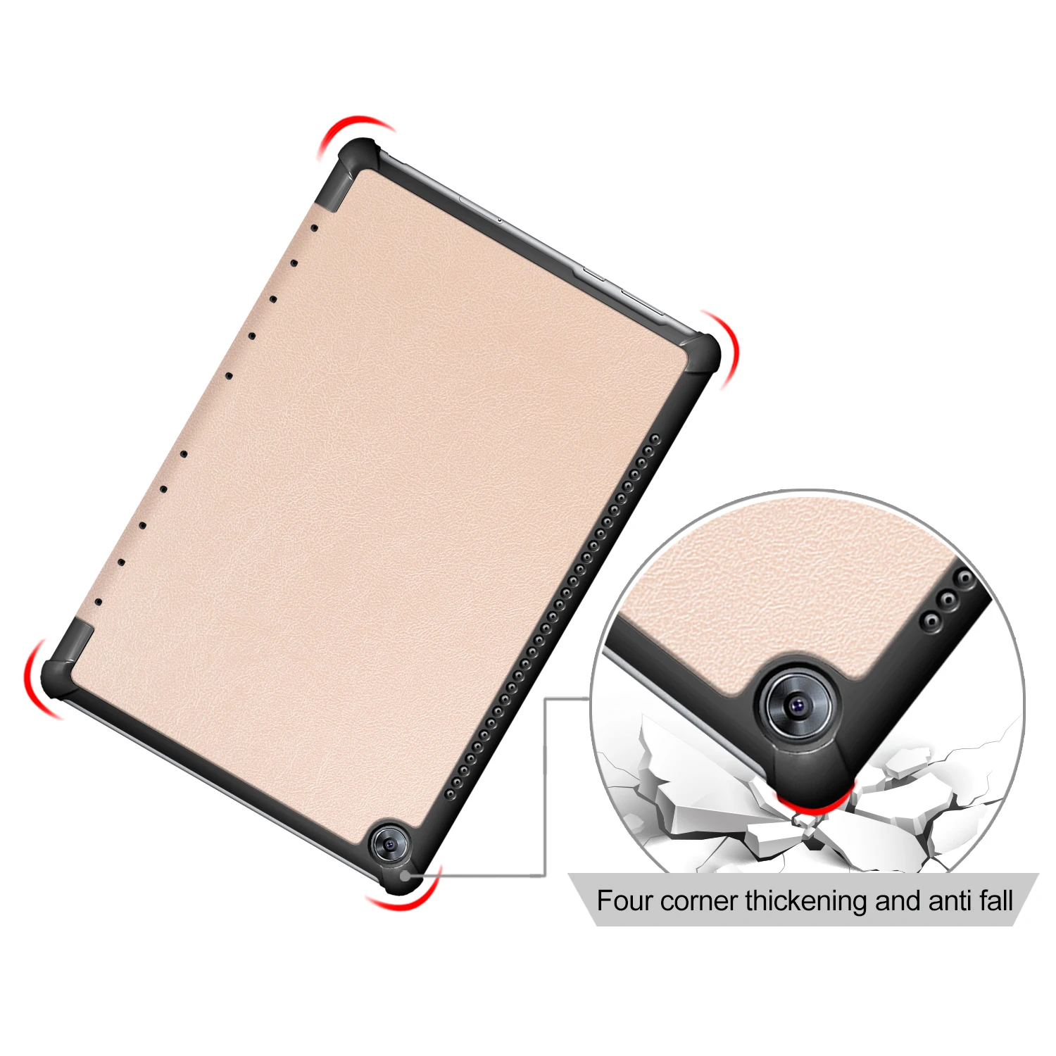 Тонкий чехол для Huawei Mediapad M5 10 8 из искусственной кожи 10(PRO) искусственная кожа +