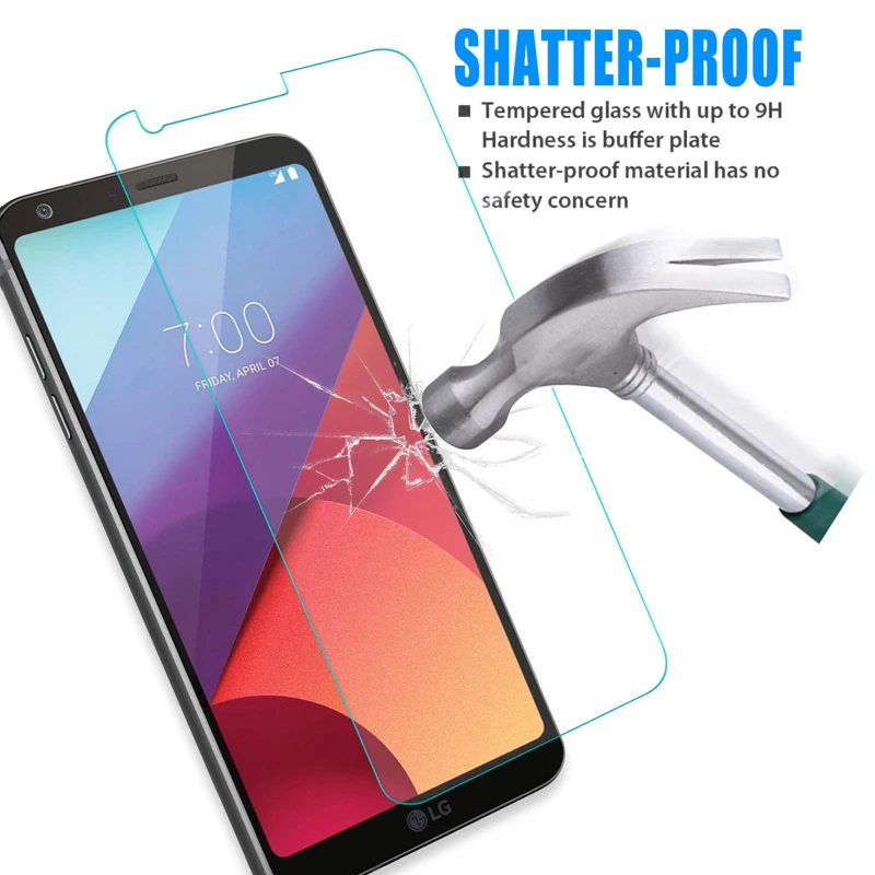 2.5D Закаленное стекло для LG K11 Защитная пленка экрана 9H ультратонкое сотового