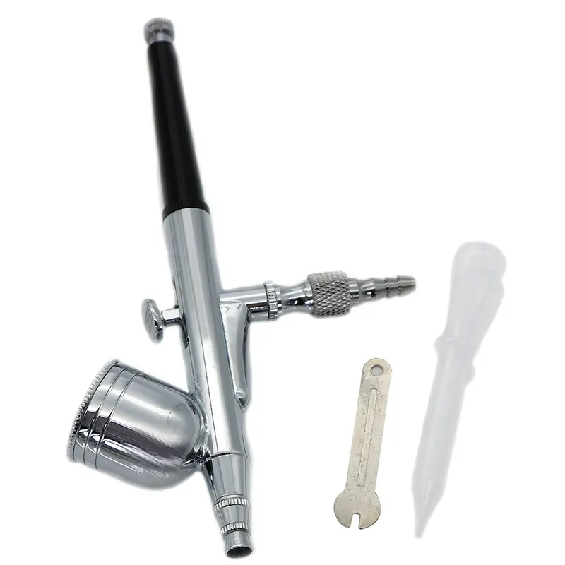 

0.3MM Gravity Feed Dual Action Airbrush Paint Spray Gun Sprayer Pen For Needle Body Paint Nail Art Body Tattoo Cake Toy Models