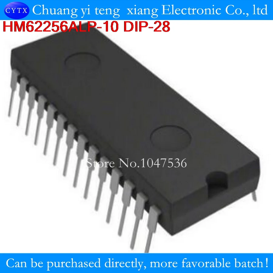 HM62256ALP 10 HM62256A HM62256 62256 dip 28 32768 word x 8 битная высокоскоростная CMOS статическая
