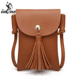 INONE милый Vegan искусственная кожа сотовый Чехол для телефона Crossbody сумки на плечо для женщин 2018 ленточки мини сумка обувь девочек дамы