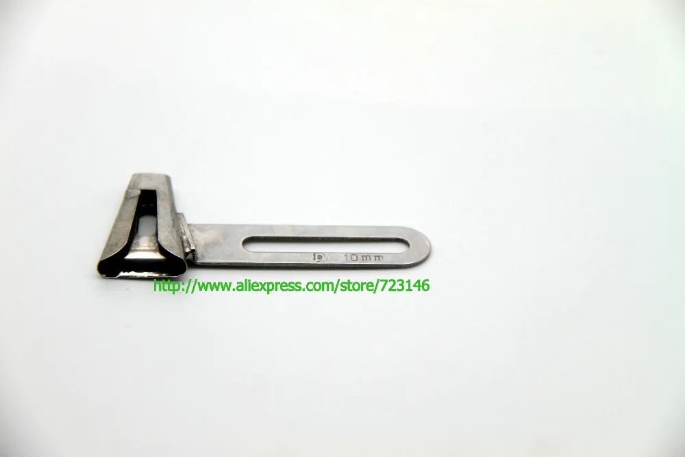 NEW F342 JinLei 406 Belt loop Folder for Belt Loop Machine with cutter JinLei hemmer used for 2 or 3 needle Cover Stitch Machine
