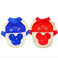Горячая Распродажа, Одежда для питомцев, собак, кошек, милая звезда, Микки, рубашки для собак, хлопковые Толстовки для щенков, чихуахуа, домашний Йоркширский питомец, товары