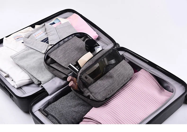 Hanging Travel Toiletry Bag for Men and Women Makeup Bag Cosmetic Beautician Folding Bag Bathroom and Shower Organizer toilettas