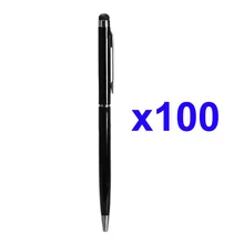 100 шт Универсальная емкостная стилус с сенсорным экраном для iPhone X 7 6 6s 5 5S se для iPad iPod все планшеты для смартфонов