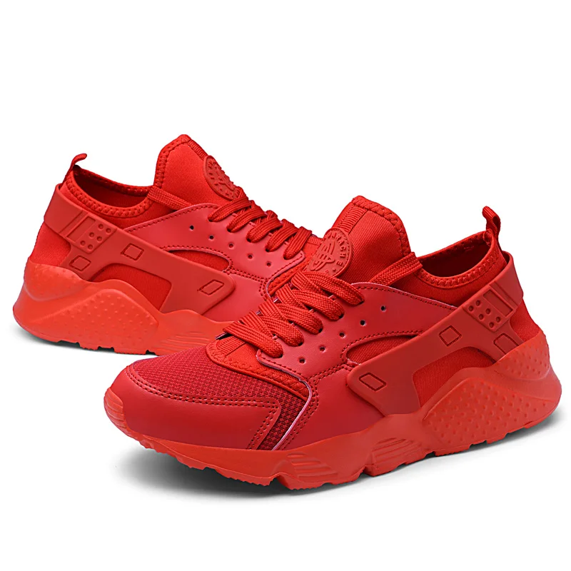 

Men Sneakers Fashion Casual Shoes for Man Male Tourist Walking Shoes Breathable Flats Plus Big Size Footwear Red Black White