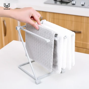 

luluhut napkin holder collapsible vertical cloth kitchen towel rack foldable storage rack candy color cup bottle holder