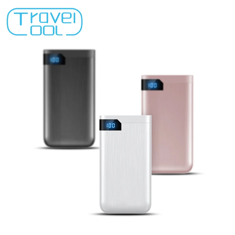 Travelcool 10000 mAh Мощность банк процесс металла 2 способ Быстрая зарядка Bank Bateria