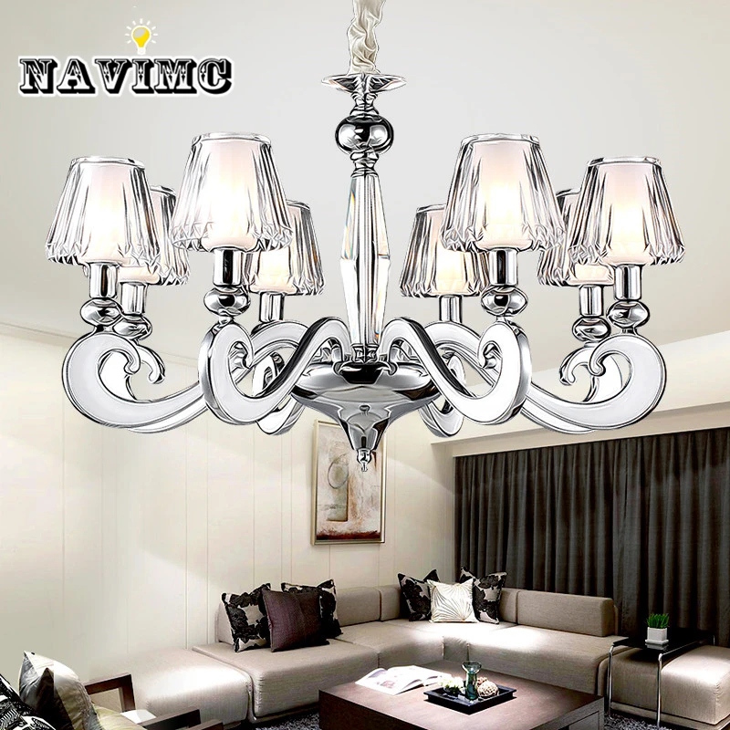 

Modern led Chandelier Lighting with Acrylic Lampshade for Living Room Bedroom Dining Room Lamp Ceiling Hanging Lamp