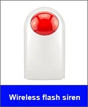 wireless flash siren