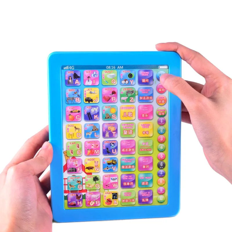 

1 Pcs Learning Education Music Simulation Tablet Touches Toy Games Gift for Kid M09