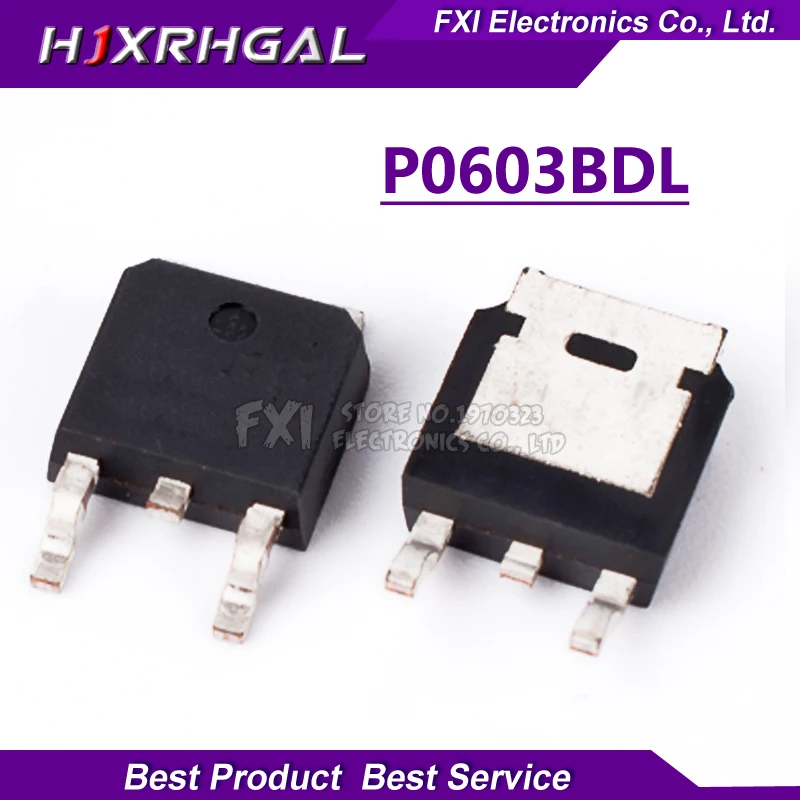 10 шт. p0603bddl TO-252 offen использовать ноутбук p 100% Новый оригинальный | Электронные