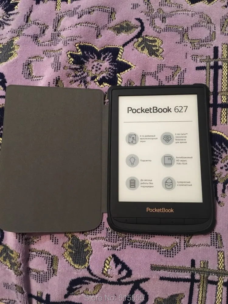 Gligle кожаный чехол для Pocketbook Touch Lux 4 627/HD 3 632/Basic 2 616 Ereader TPU shell 500 шт./лот