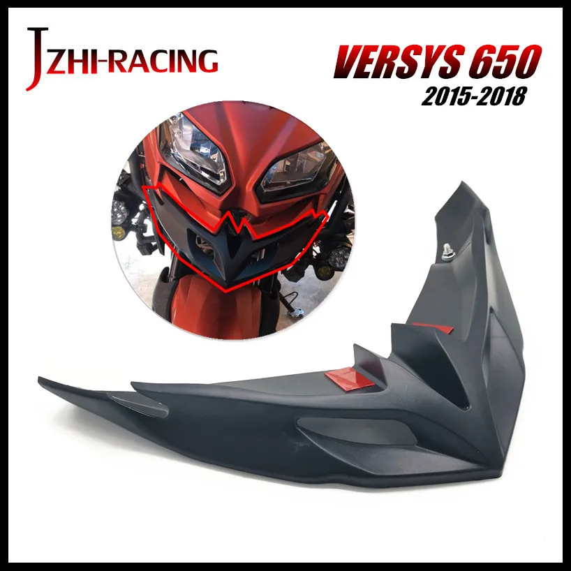 

FOR KAWASAKI VERSYS 650 KLE 650 2015-2019 Motorcycle Accessories Headlight Fender Beak ABS