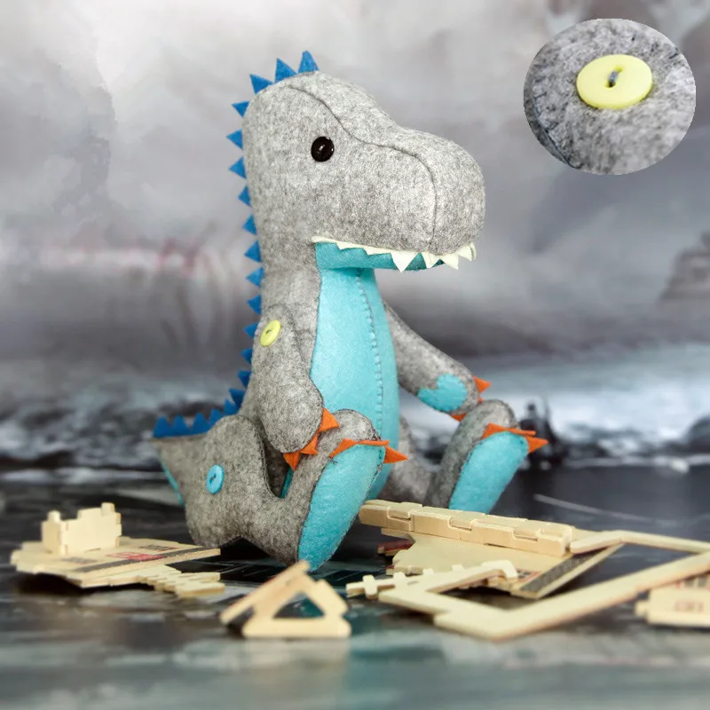 diy stuffed dinosaur