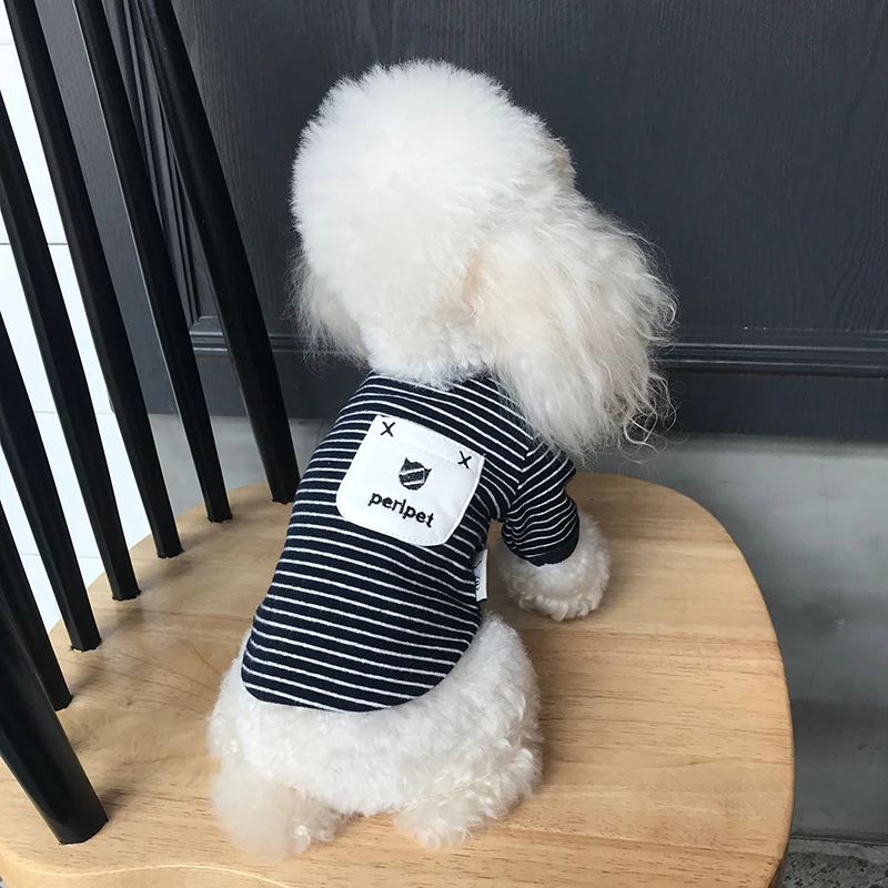 Модная футболка с изображением утенка одежда для маленькой собаки кошки Щенок Чихуахуа с рисунком пуделя для женщин сумка на плечо сумка из кожи для Мопсов, французских бульдогов Костюмы Шнауцер футболка для домашнего питомца пальто
