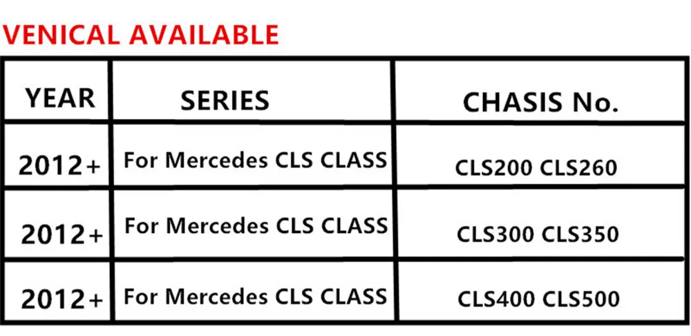 Diamond Стиль дизайн замена ABS передняя решетка сетки для Mercedes 2012- cls-класса W218