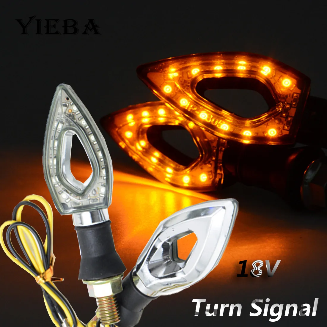 

Motorcycle 18V high performance indicator Low temperature Turn Signal for Honda CB599 CB600 cbr600rr cbr954rr r3 KTM 150 EXC450