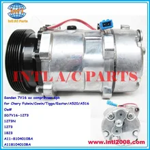 SD7V16-1273 1273N 1273 1823 A11-8104010BA A118104010BA автоматический воздушный компрессор переменного тока для Chery Fulwin/Cowin/Tiggo/Eastar/A520/A516