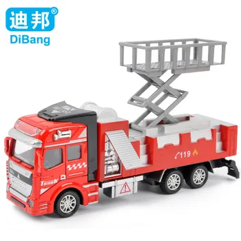 

multi-function 1:32 alloy model toy aerial fire truck taxied toy,Baby educational toys Toy Vehicles For Gift Free shipping