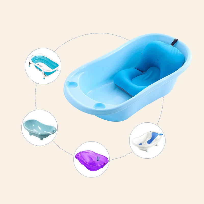 Мягкая детская ванночка Подушка Pad младенческой лежак воздушной подушке