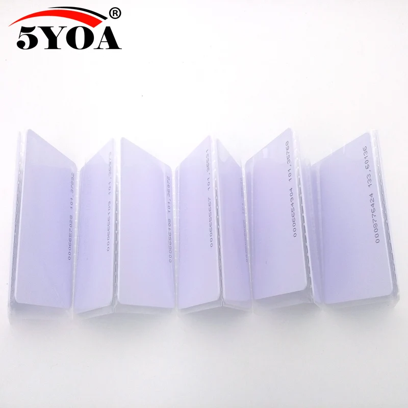 100 шт. RFID карта для контроля доступа 4100/4102 кГц|Карты доступа| |