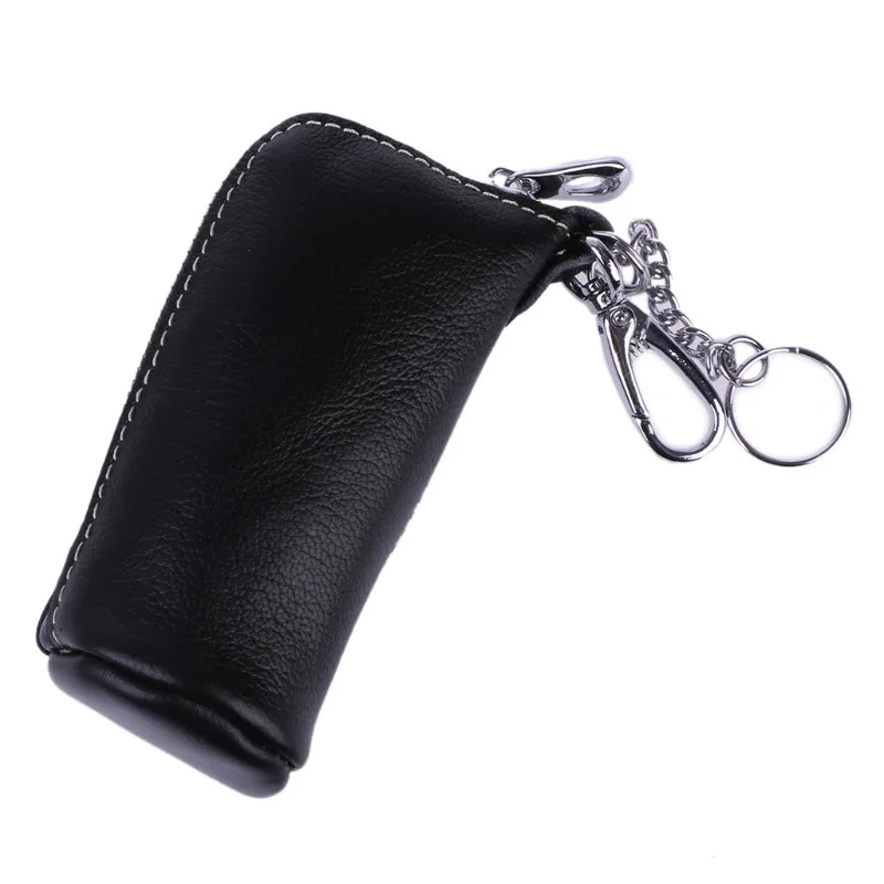 THINKTHENDO держатель ключей для автомобиля кожаная сумка для ключей брелок для ключей Повседневный винтажный Кошелек для монет для мужчин