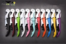Stainless Plastic Wine Screw Corkscrew Opener Professional Double Hinge Waiters Wine Bottle Beer Cap Openers Stainless Plastic Wine Screw Corkscrew Opener Professional Double Hinge Waiters Wine Bottle Beer Cap Openers