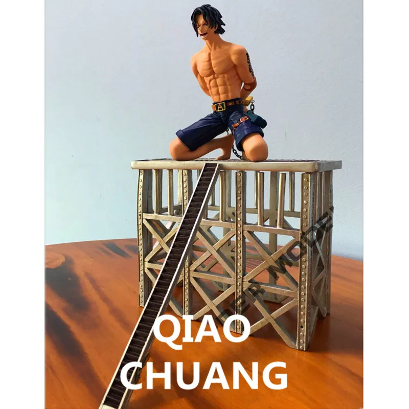 

One Piece Statue Fire Boxing ACE Bust 1:6 Full-Length Portrait GK XNT Kneeling Version Resin Figure Collectible Model Toy W228