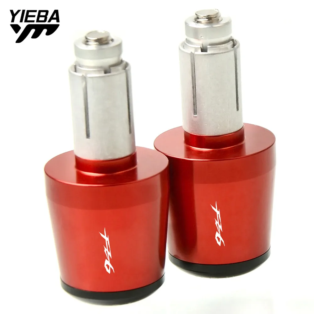 7/8&quot 22mm CNC motorbike Handlebar Grips Ends Handle Bar Hand Cap Motorcycle For YAMAHA FZ6N FAZER FZ6 fz1 | Автомобили и